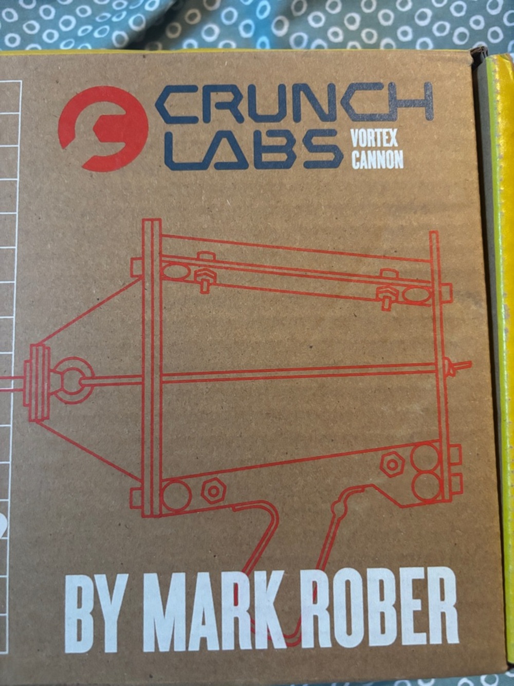 Crunch Labs Vortex Cannon by Mark Rober - Brown Educational Kids STEM Toy